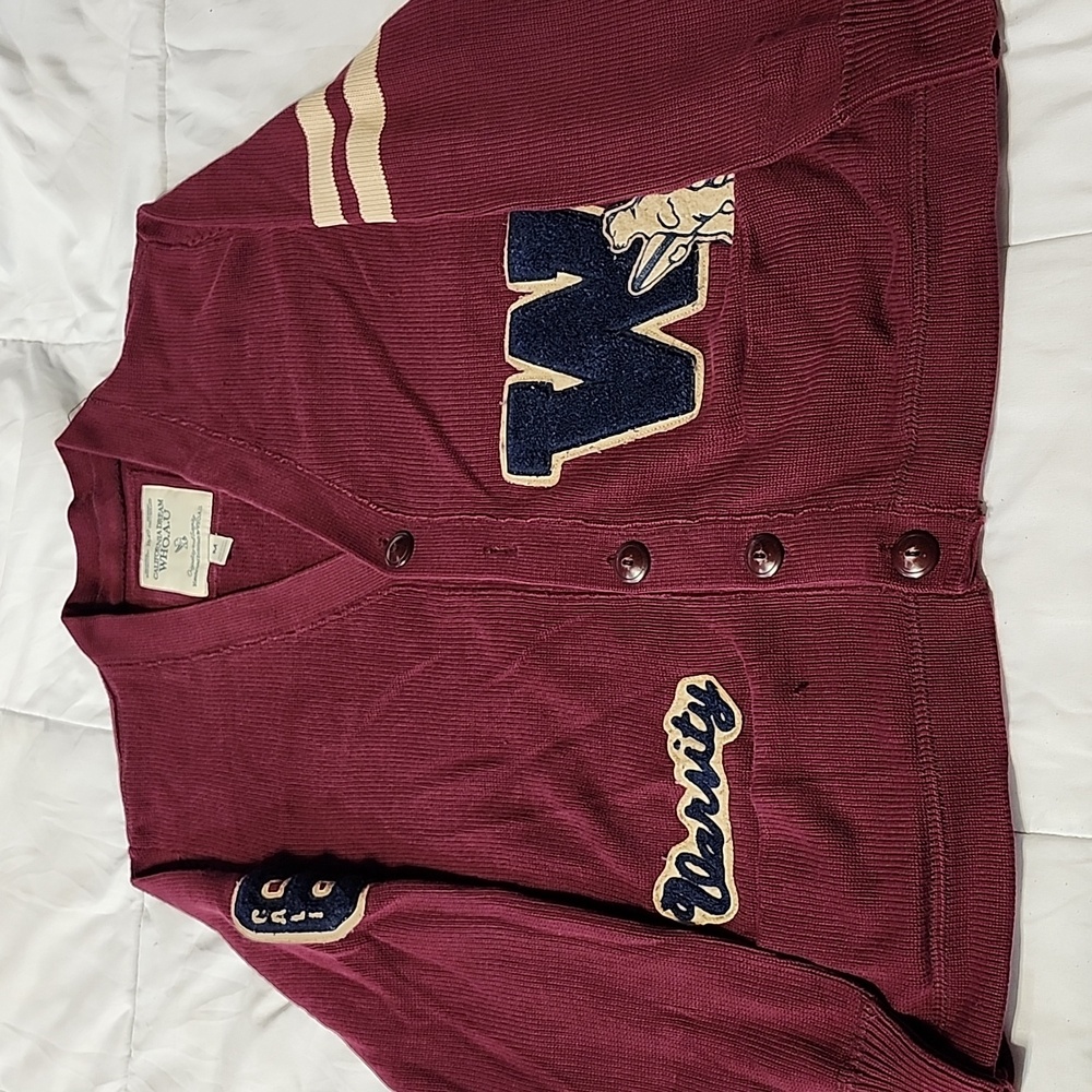 Vintage California Dream WHO.A.U Cardigan Size M Color Purple